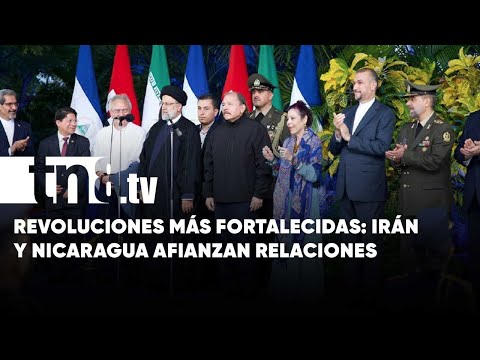 Presidente de Nicaragua, Daniel Ortega, se reúne con el Presidente de Irán, Ebrahim Raisi