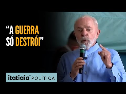 LULA DIZ QUE GOVERNO DE ISRAEL QUER 'SE VINGAR DOS PALESTINOS' AO COMENTAR TENSÃO NO LÍBANO