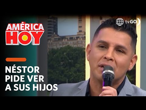 América Hoy: Néstor Villanueva afirma que no ve a sus hijos tras 8 meses (HOY)