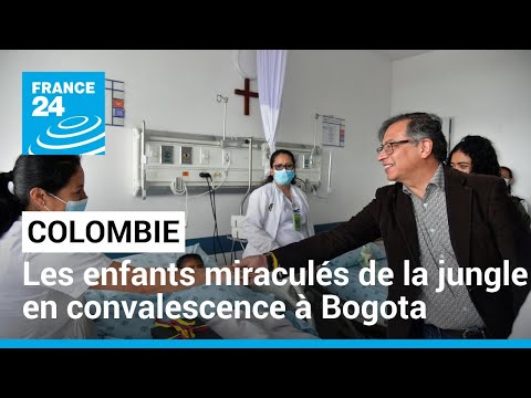 Colombie : épuisés mais heureux, les enfants miraculés de la jungle en convalescence à Bogota