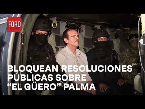 Bloquearán versiones de resoluciones sobre ‘El Güero’ Palma - Estrictamente Personal