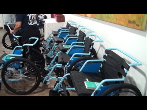 Entregan sillas de ruedas sillas de ruedas a 19 personas con discapacidad en Encarnación