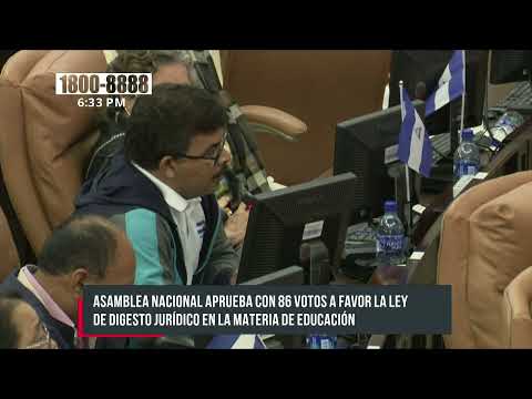 Diputados de Nicaragua: «Pueblo se ha manifestado con fortaleza y decisión»
