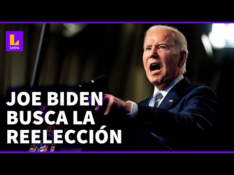 Estados Unidos: Joe Biden confirma que buscará la reelección