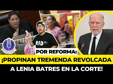 GRAN REVOLCADA a Lenia Batres Hace 10 años nadie acusó a Godoy, Adán Augusto y Monreal de golpista