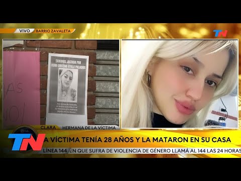 B. Zavaleta - Femicidio: Asesinaron a tiros a una joven de 28 años y por el crimen buscan a su novio