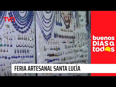 Leo Castillo recorre la feria artesanal Santa Lucía | Buenos días a todos