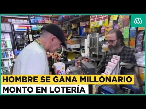 Hombre se gana increíble monto en lotería de Estados Unidos