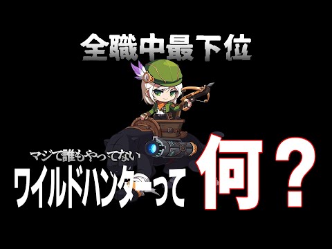 マジで誰もやってないワイルドハンターという職業【メイプルストーリー】