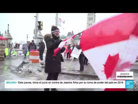 Convoy de la Libertad condena las políticas sanitarias canadienses