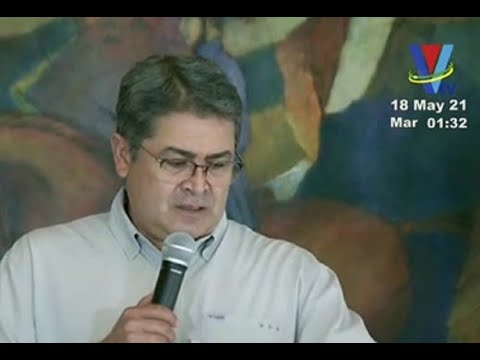 El Presidente Juan Orlando Hernández informa avances en compra de vacunas