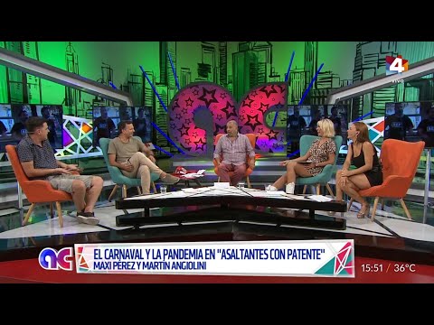 Maxi Pérez y Martín Angiolini adelantan espectáculo de Asaltantes con Patente en Carnaval 2022
