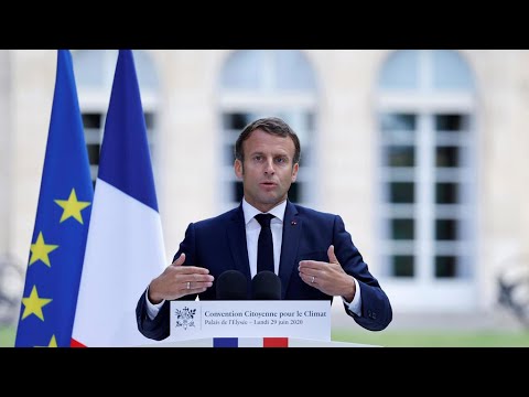 Convention pour le climat : Macron promet 15 milliards d'euros pour la conversion écologique