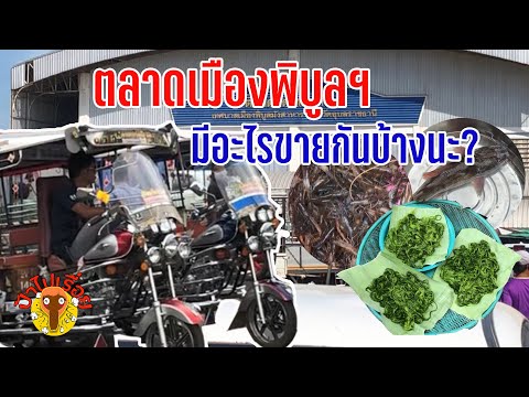 ตลาดพิบูลฯของขายแบบบ้านๆมีอา