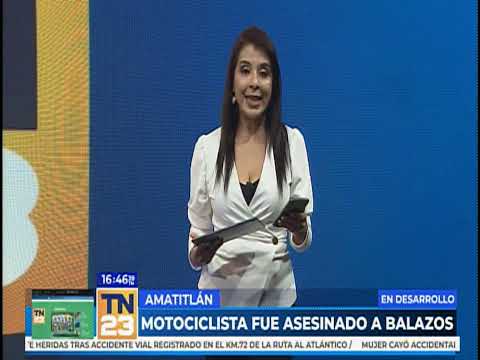 Motociclista fue asesinado a balazos en Amatitlán