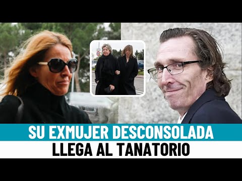 Mónica Martín Luque EX MUJER de Fernando Gómez Acebo DEVASTADA en su LLEGADA a la CAPILLA ARDIENTE