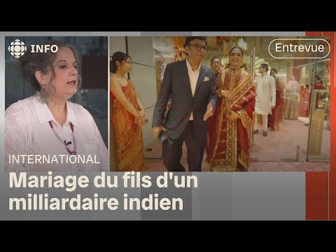 Mariage du fils d'un milliardaire indien | D'abord l'info