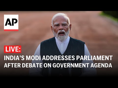 LIVE: Indian PM Modi addresses Parliament after debate on government agenda