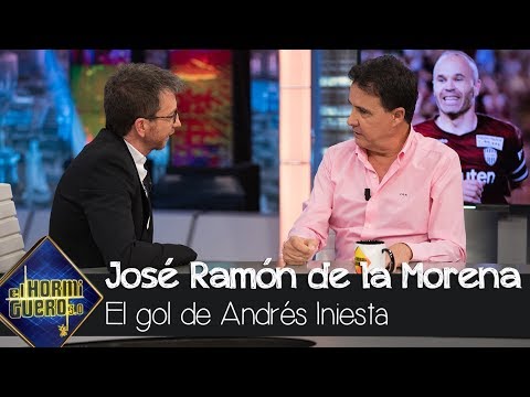 José Ramón de la Morena predijo el gol de Andrés Iniesta en el Mundial de Sudáfrica - El Hormiguero