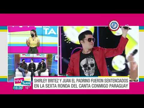 Shirley Brítez y Juan El Padrino sentenciados en la sexta ronda del @Canta Conmigo Paraguay