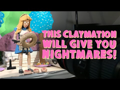 HORRIFIC FAIRYTALE CLAYMATION MUSIC VIDEO BEHIND THE SCENES: PSYCHEDELIC P*RN CRUMPETS MR PRISM