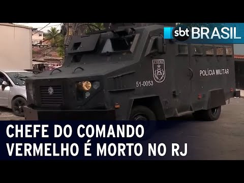 “Carlinhos Cocaína”, braço-direito de Marcinho VP, morre em confronto | SBT Brasil (12/01/24)