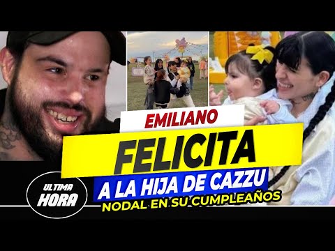 Emiliano Aguilar TIENE UN BONITO DETALLE en El Cumpleaños de Inti LA HIJA De Nodal y Cazzu