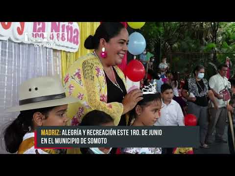 Madriz inicia el mes de junio con actividades por los niños y niñas - Nicaragua