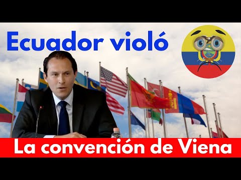 Ecuador Violó Convención de Viena al Espiar Embajada Mexicana