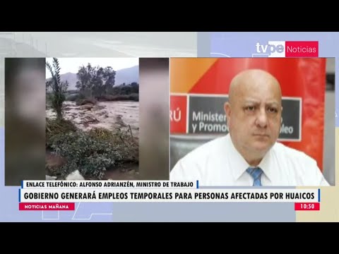 Noticias Mañana | Alfonso Adrianzén, ministro de Trabajo - 20/03/2023