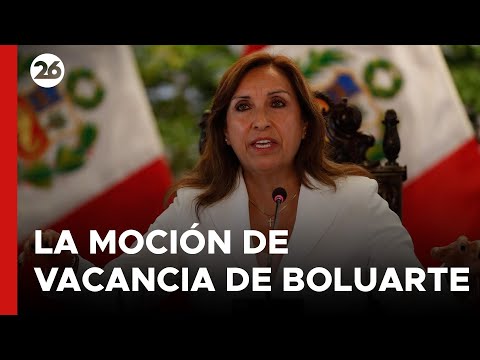 PERÚ | Este viernes, el Congreso decidirá sobre una moción de vacancia de Boluarte