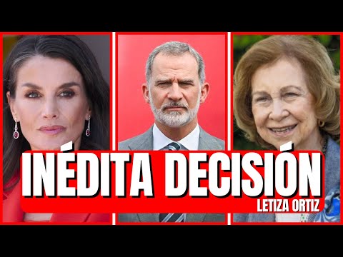 INÉDITA DECISIÓN de Felipe con Doña Sofía APARTANDO a Letizia Ortiz por Juan Carlos