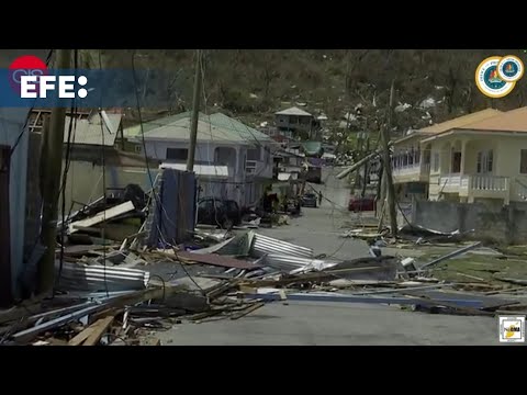 Destrucción masiva en Carriacou y Pequeña Martinica, Granada, tras el paso del huracán Beryl