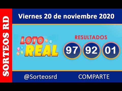 Loteria Real en VIVO / Viernes 20 de noviembre 2020