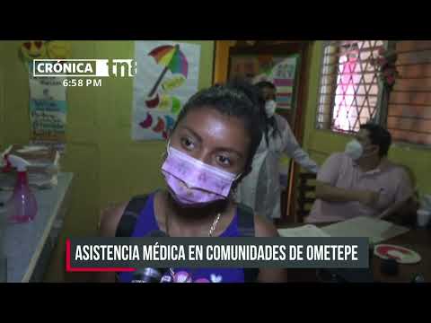 Feria de salud para habitantes de Mérida, Isla de Ometepe - Nicaragua