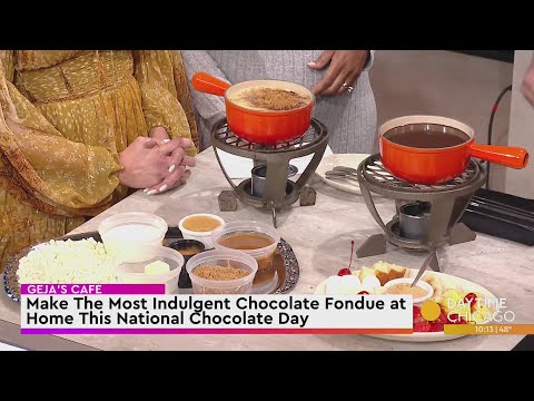 Make The Most Indulgent Chocolate Fondue at Home This National Chocolate Day