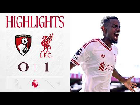 하이라이트: 본머스 0-1 리버풀 | 이사크 골! 프리미어리그