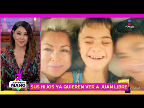 Lety Calderón y sus hijos reaccionan a posible liberación de Juan Collado | De Primera Mano