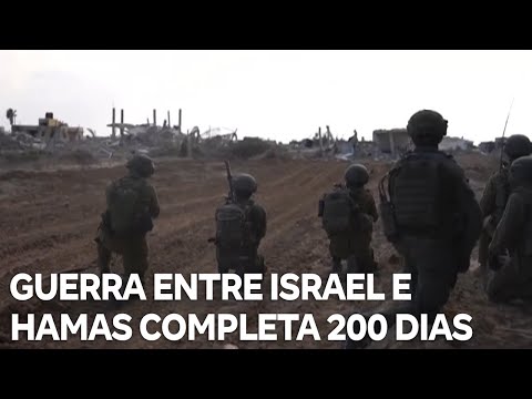 Guerra entre Israel e Hamas completa 200 dias