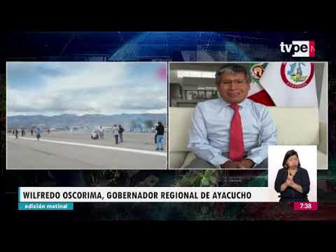 Edición Matinal | Wilfredo Oscorima, gobernador regional de Ayacucho - 18/01/2023