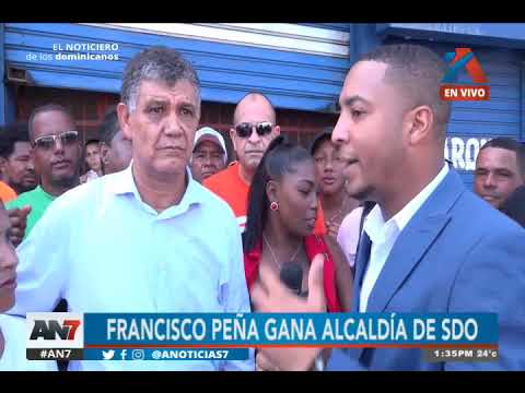 Francisco Peña gana alcaldía de SDO