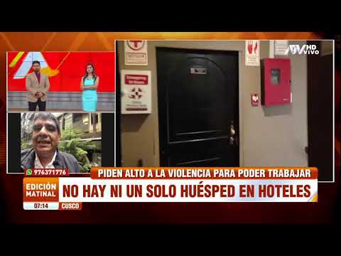 Cusco: Protestas han dejado el negocio de los hoteles al borde de la quiebra