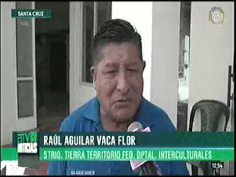 23082022 RAUL AGUILAR SECTORES SOCIALES RESPALDAN AL GOBIERNO NACIONAL BOLIVIA TV