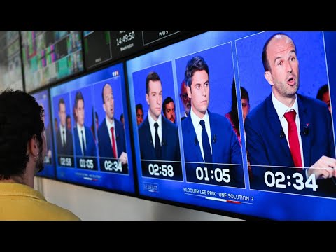 French PM, far-right chief clash in election debate exposing fierce tensions • FRANCE 24 English