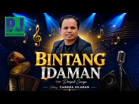 Dompak Sinaga - Bintang Idaman - Dangdut (Official Lirik)