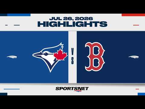 MLB 하이라이트 | 토론토 블루제이스 vs 보스턴 레드삭스 - 7월 26, 2026