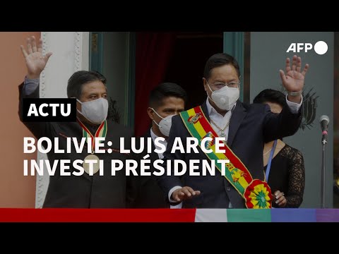 Bolivie: Luis Arce, dauphin de Morales, investi président | AFP