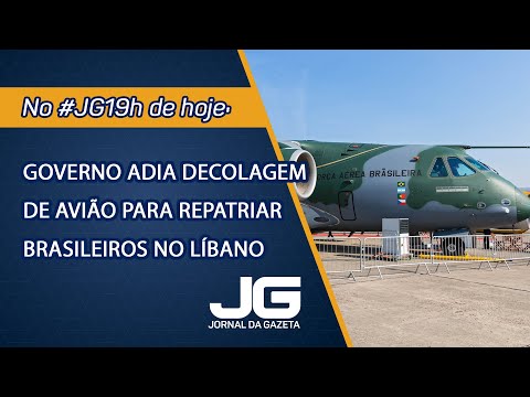 Governo adia decolagem de avião para repatriar brasileiros no Líbano  - 04/10/2024