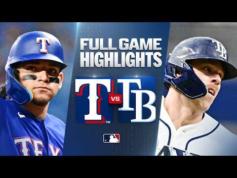 텍사스 레인저스 vs 탬파베이 레이스: 공식 풀 경기 하이라이트 (7월 30) | 2026 MLB 시즌