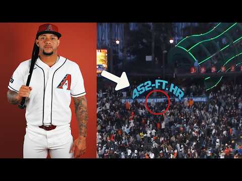 Ketel Marte hits a baseball very, very, very far  (452-ft. homer!) | MLB 하이라이트